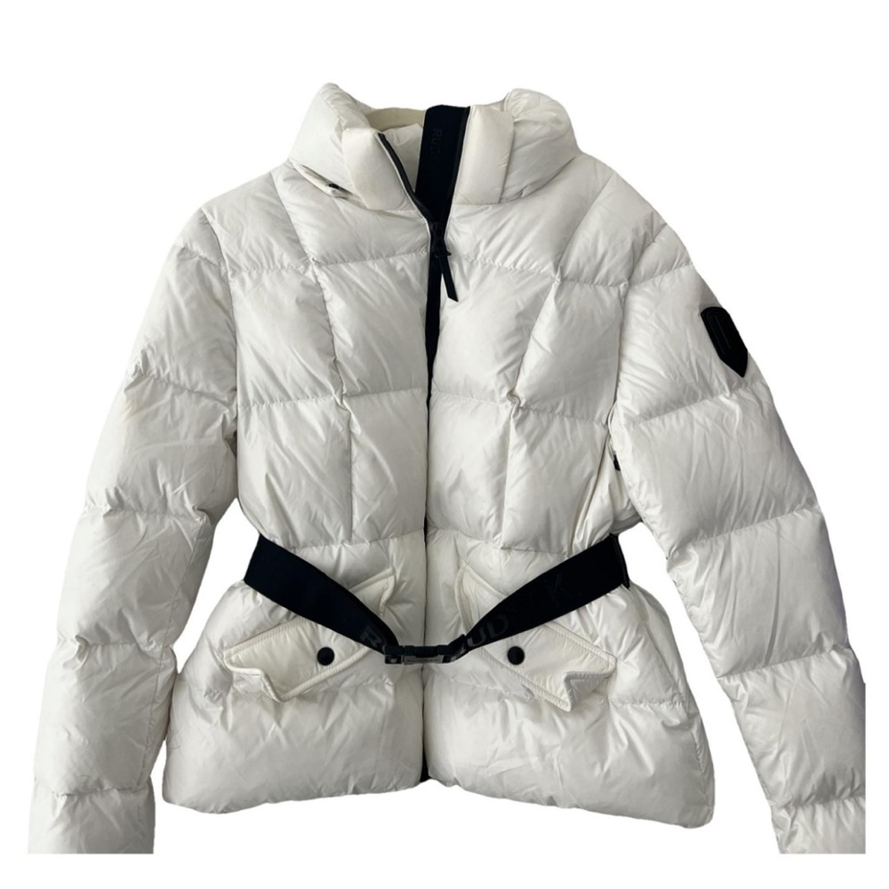 White Rudsak Belted Puffer